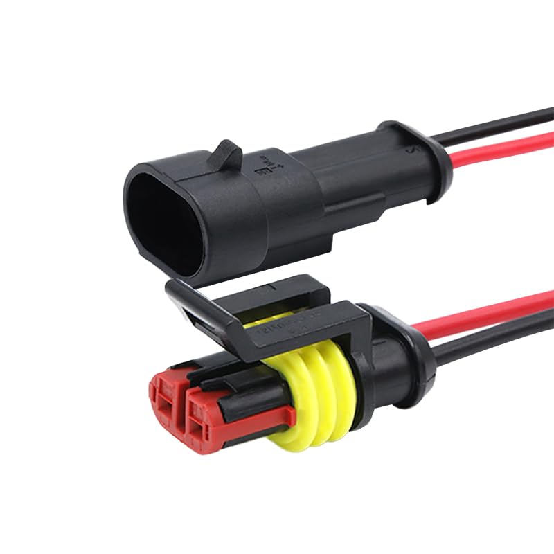 Sets 【サテン】 Automobile Male&Female 🎂 Waterproof Connector